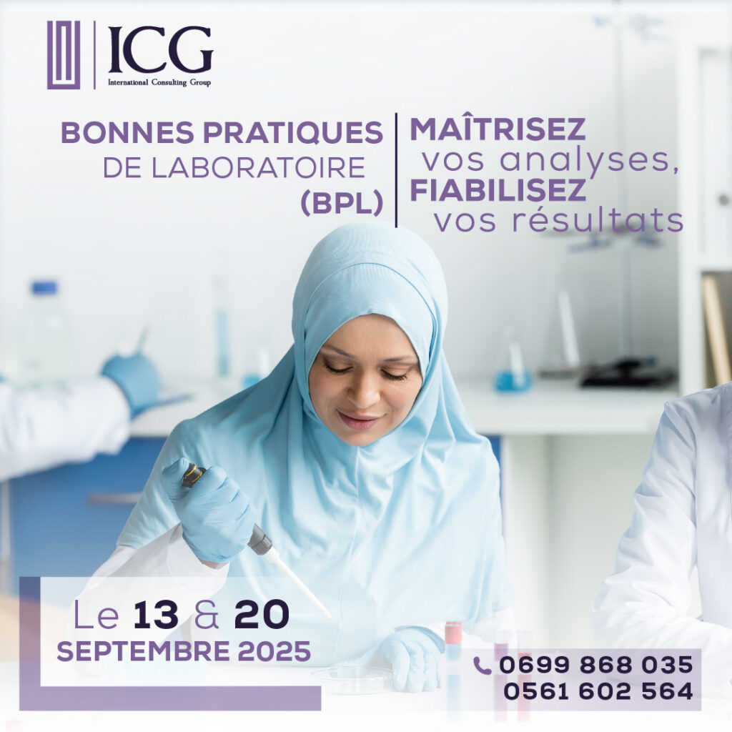 Formation Bonnes Pratiques de Laboratoire (BPL)